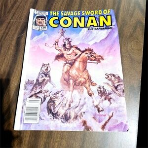 May 1987 Marvel Comic "The Savage Sword Of Conan"